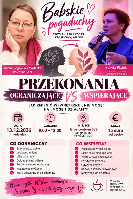 Babskie pogaduchy - przekonania ograniczające vs wspierające