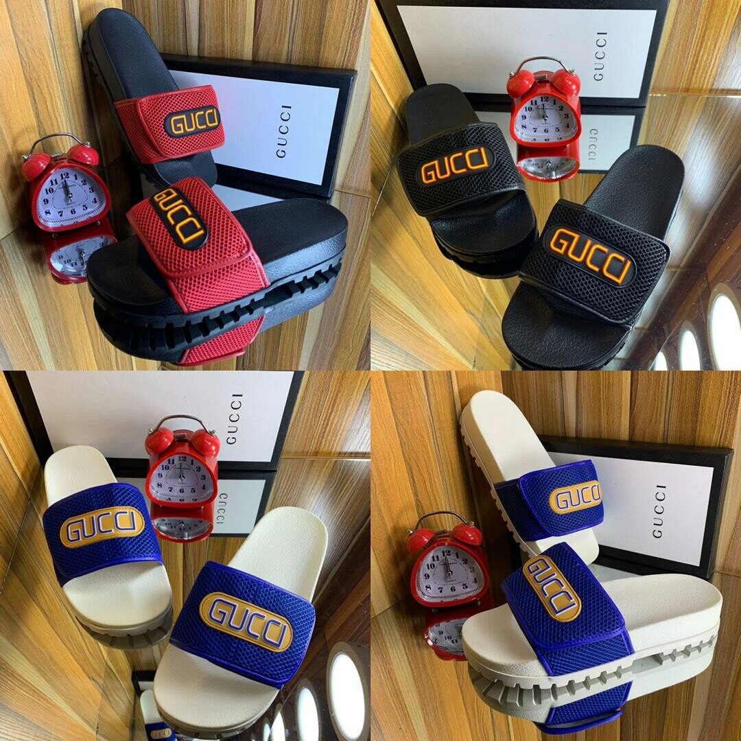 Gucci slides - Vecro