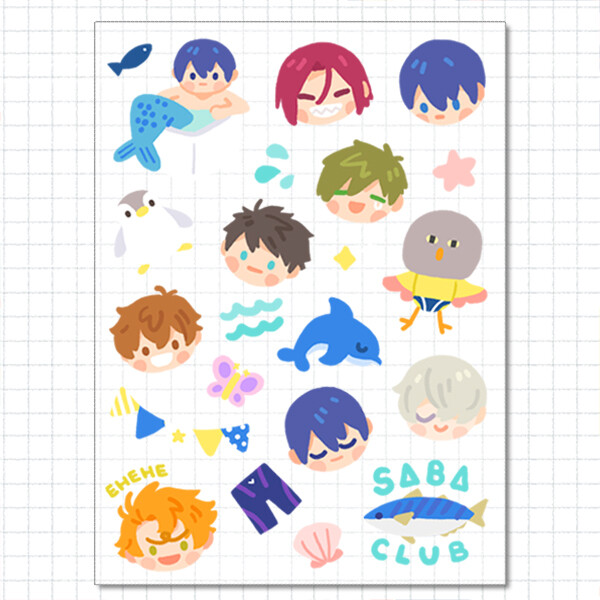Clear Sticker Sheets