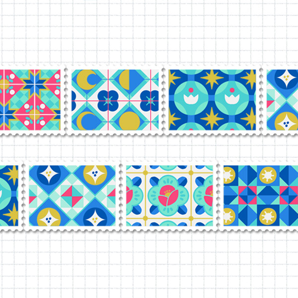 Stamp Tape: Bloom