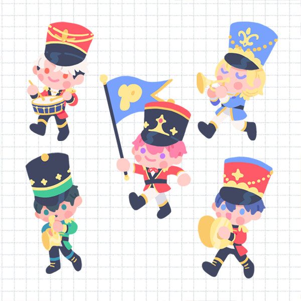PLAVE: Nutcracker Standees