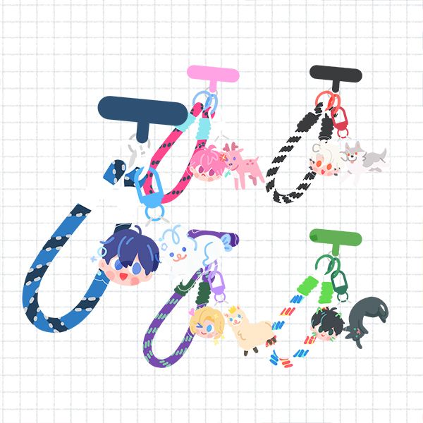 PLAVE: Phone Straps + Charms