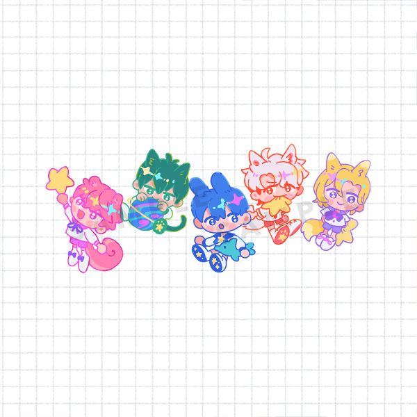 PLAVE Magical Boys Sticker Set