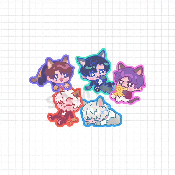 L&amp;DS Cat Sticker Set