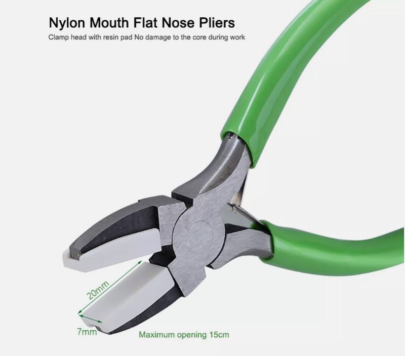 Plastic nosed pliers