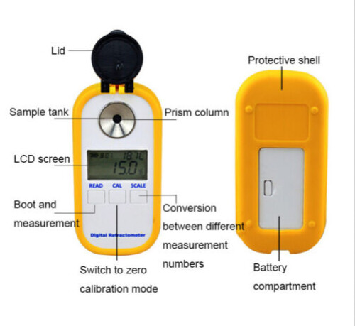 NutriMeter IV - Digital, includes original 'Reams' Ratings Chart (50 items). phial of pure water and access to 500 varieties (available in of produce ratings