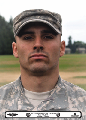 Sgt Jonathan James &quot;JJ&quot; Hernandez