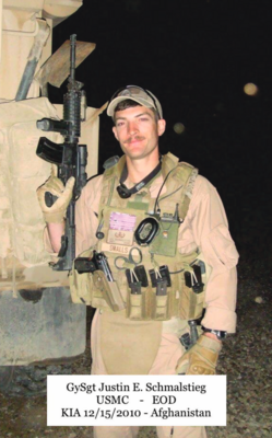 GySgt Justin E. Schmalstieg