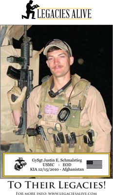 GySgt Justin E. Schmalstieg
