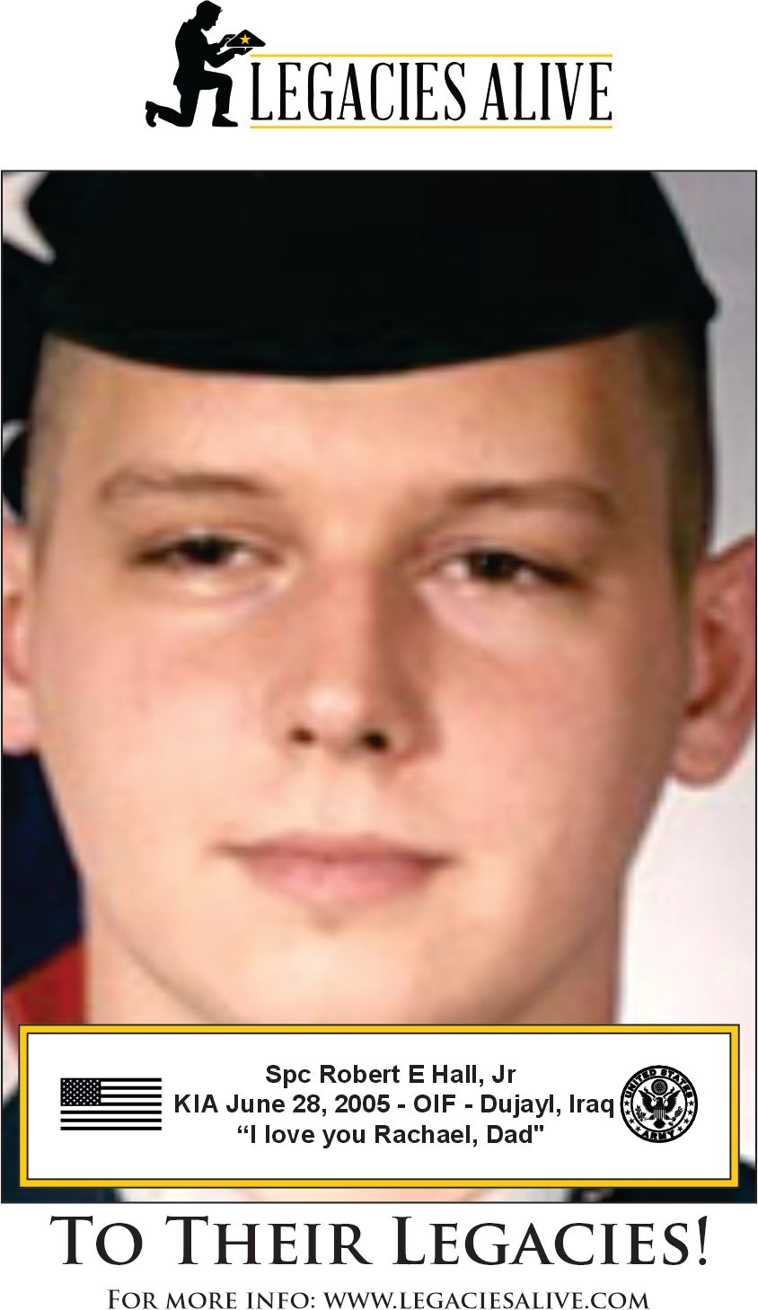 Spc Robert E. Hall Jr.
