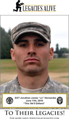 Sgt Jonathan James &quot;JJ&quot; Hernandez