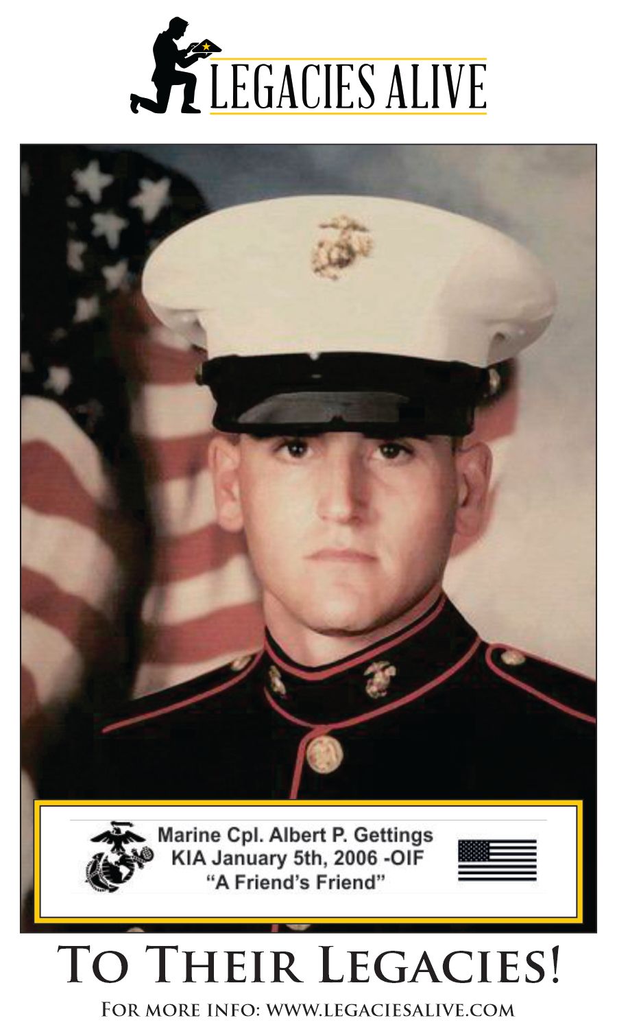 Cpl Albert P. Gettings