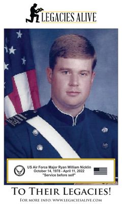 Maj Ryan William Nicklin