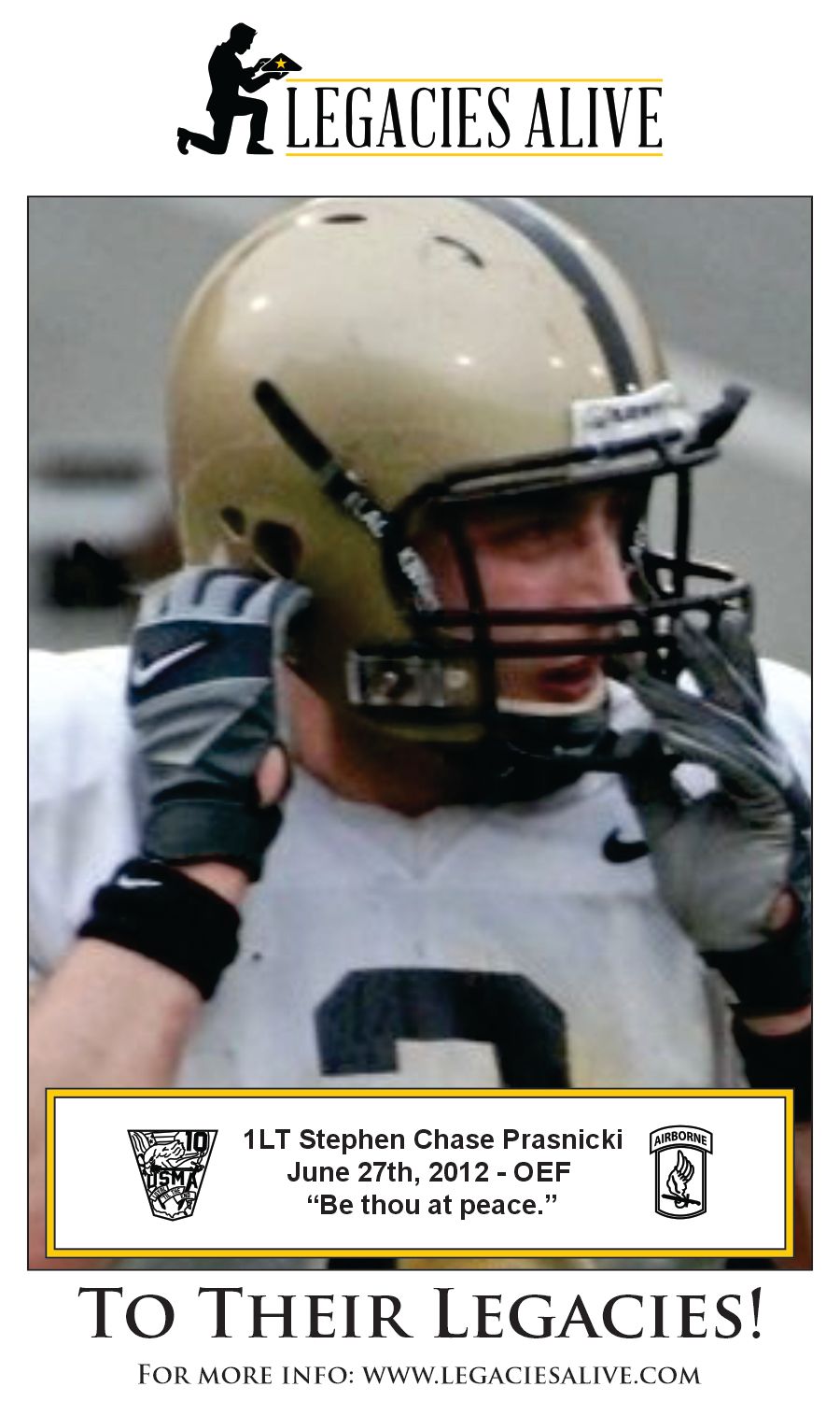 1LT Stephen Chase Prasnicki