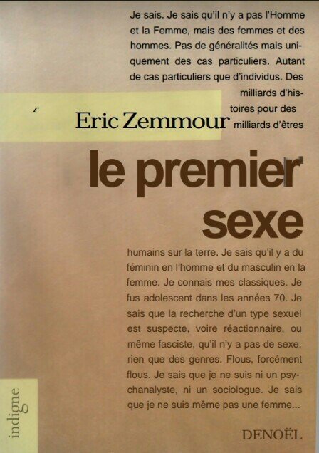 EL PRIMER SEXO