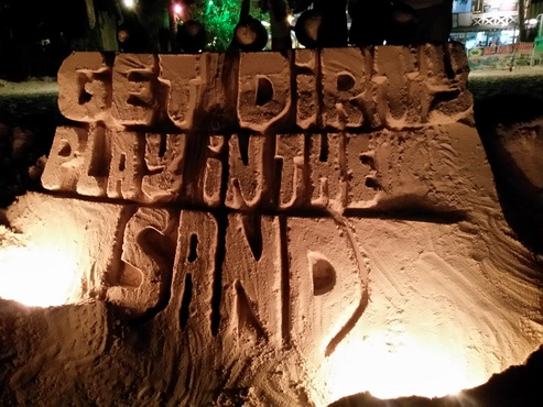 Donation Through Get Dirty Play in the Sand