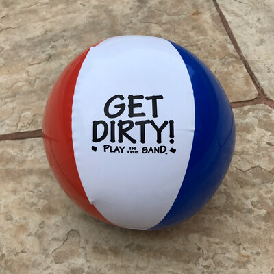 Beach Ball - Get Dirty Play in the Sand