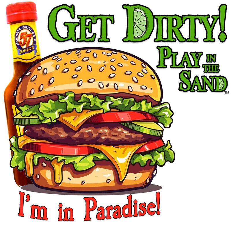 Sticker - Get Dirty Play in the Sand