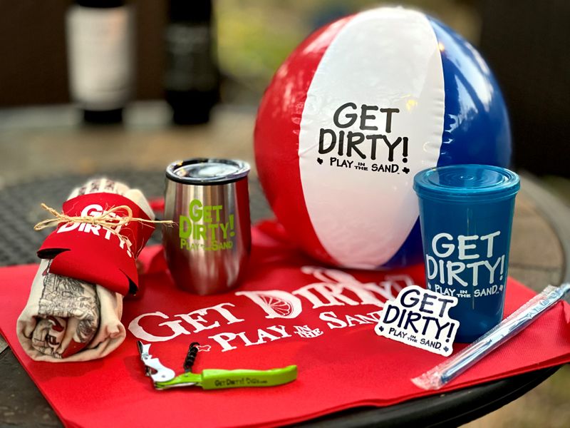 2026 WINE Package - Get Dirty Play in the Sand
