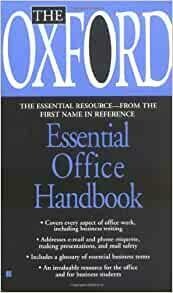 The Oxford Essential Office Handbook