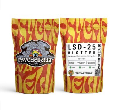 Psychedelia LSD-25 Blotter (155ug)