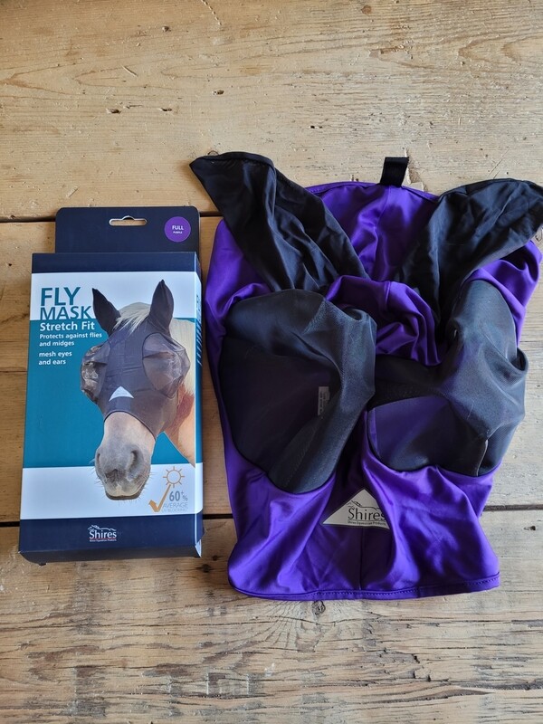 Masque à mouche en lycra Shires