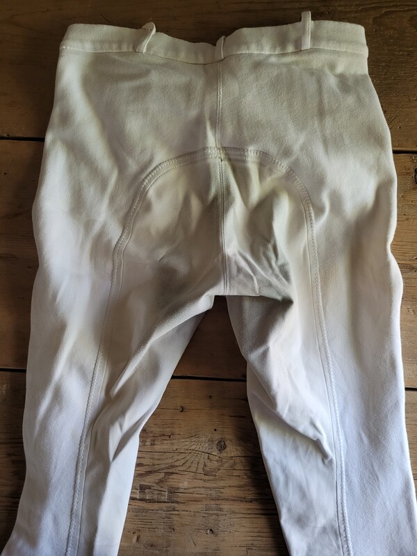 Pantalon blanc full seat