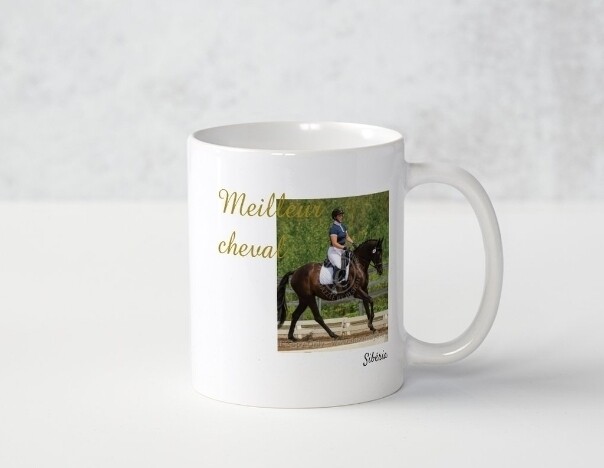 Tasse personnalisée - Modèle Gold