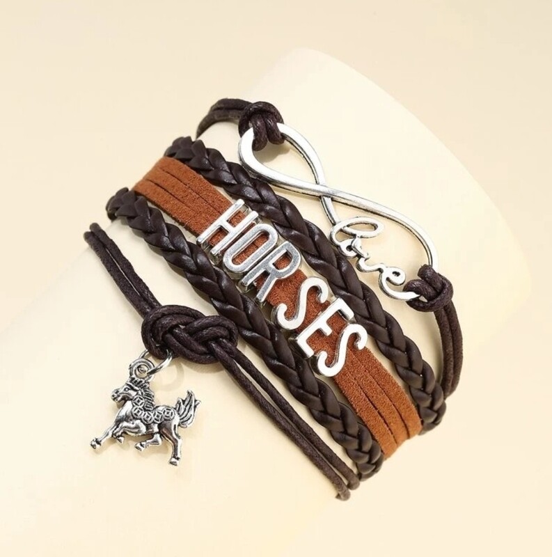 Bracelet cheval infini