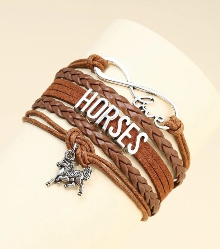 Bracelet cheval infini