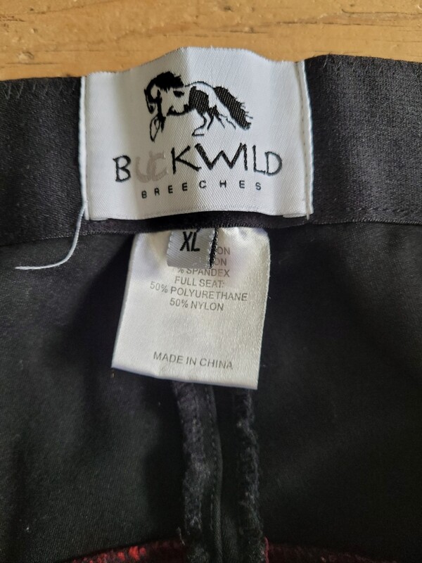 Pantalon Buckwild full seat XL