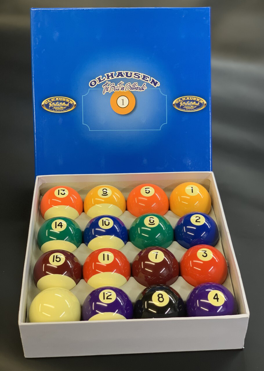 Olhausen Pool Ball Set – Store – Billiards of New Orleans