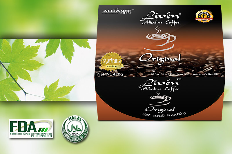 Alkaline LIVEN Coffee-ceuticalsLivén Coffee