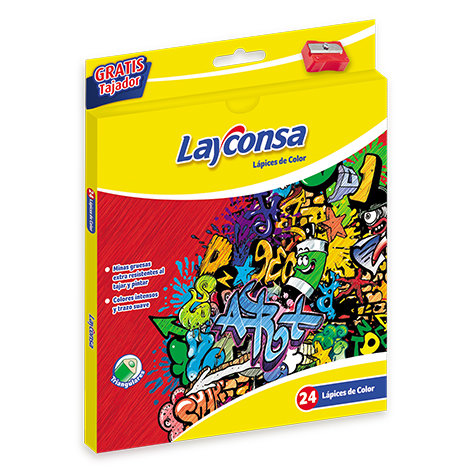 COLORES LARGOS X24 - LAYCONSA