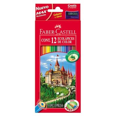 COLORES LARGOS X12 - FABER CASTELL