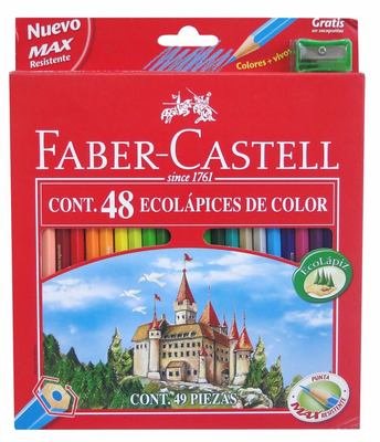 COLORES LARGOS X48 - FABER CASTELL