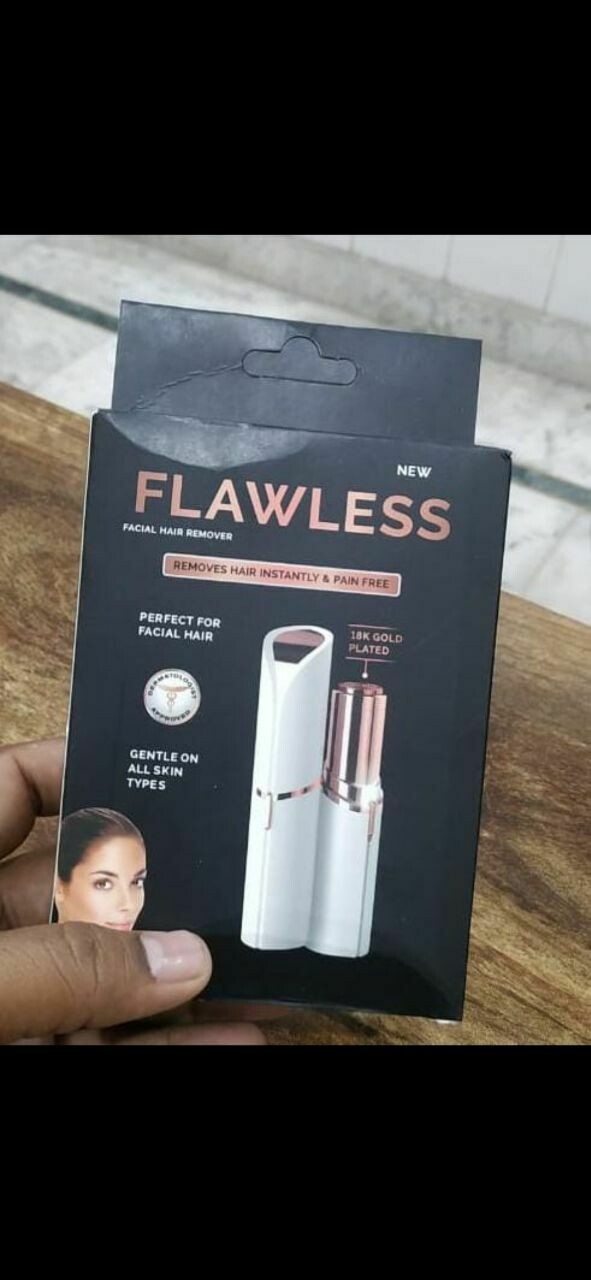 Flawless facial trimmer
no redness or irritation
Safe for all skin types and tones
Gentle and safe to the touch
Unwanted hair will not grow back thicker