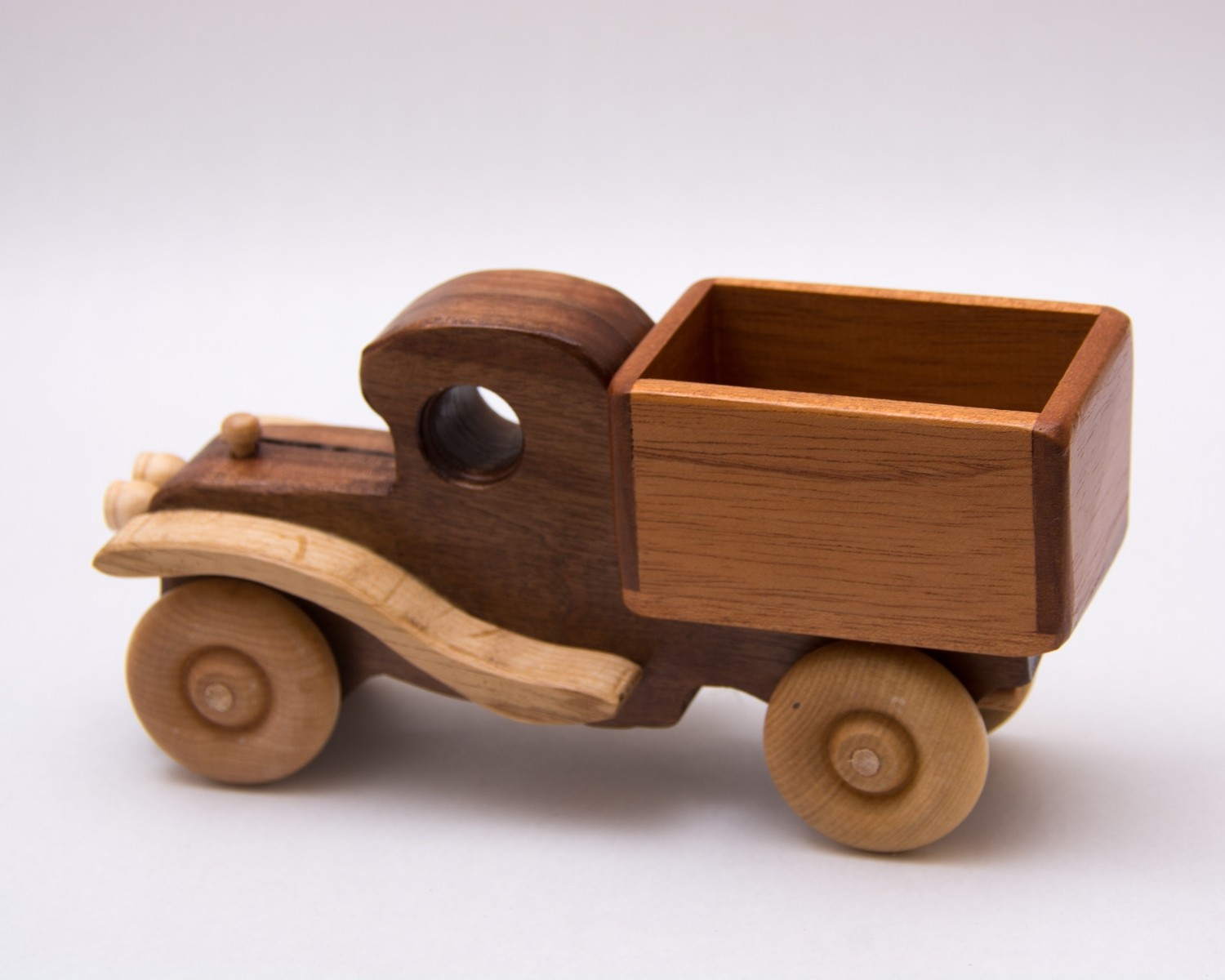 handmade wooden toy trucks