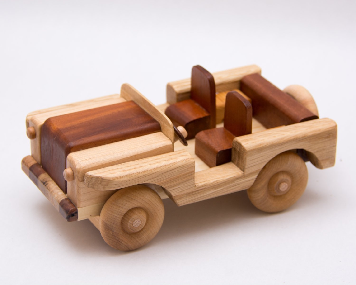4by4 (J0010) Handmade Wooden Toy Off Road Vehicle / Car by Springer Wood  Works
