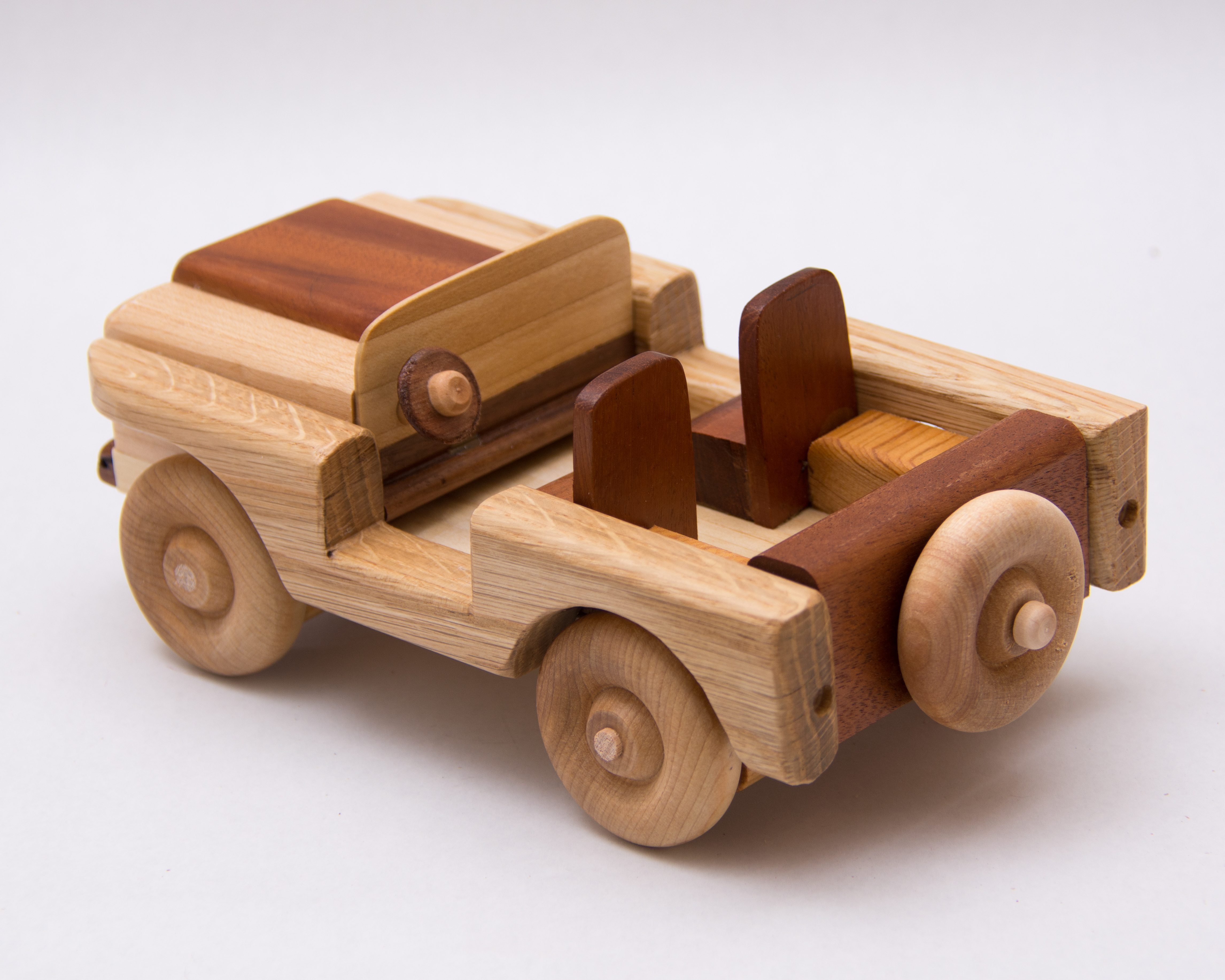 4by4 (J0010) Handmade Wooden Toy Off Road Vehicle / Car by Springer Wood  Works
