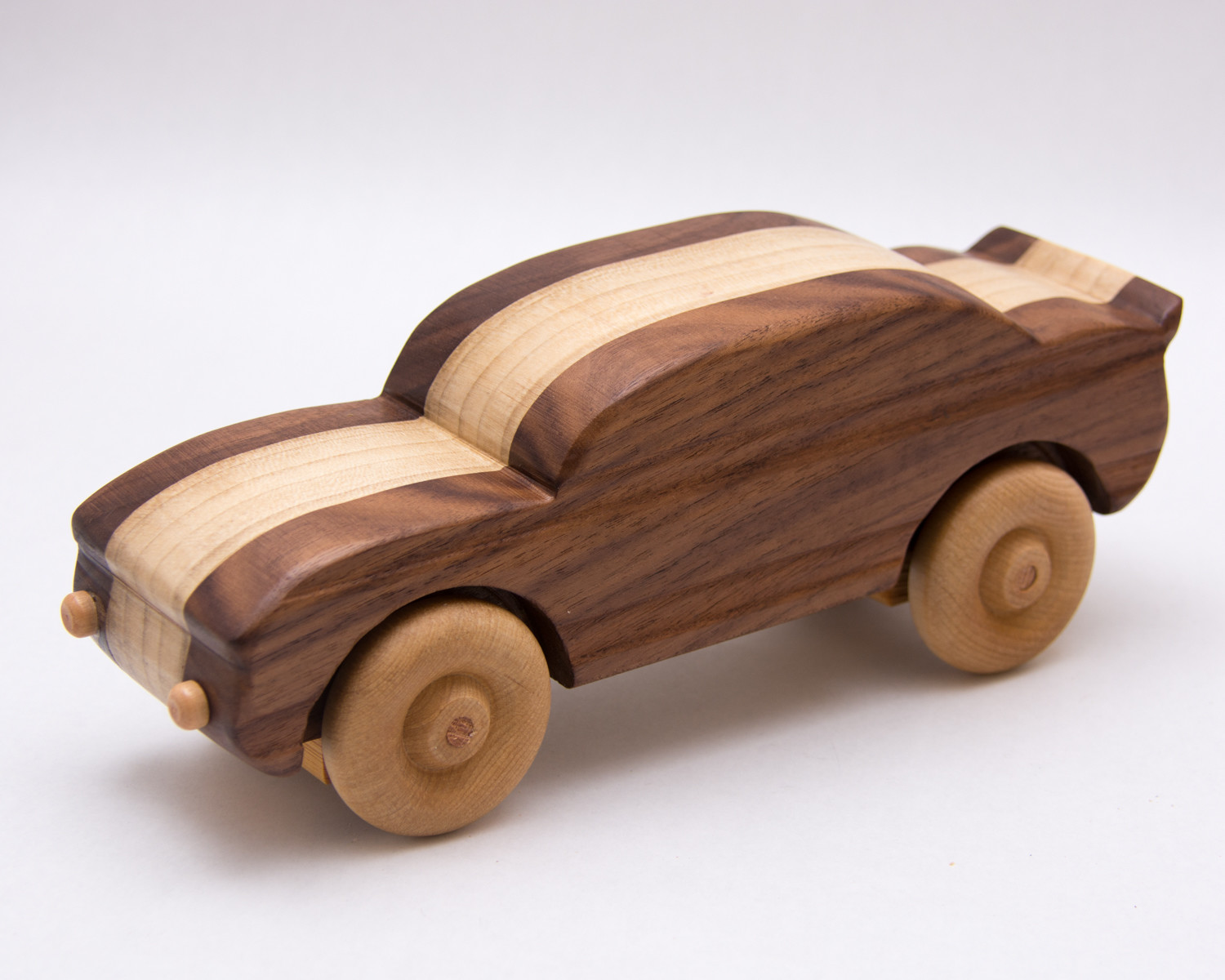 Muscle Car (M0004) Handmade Wooden Toy 