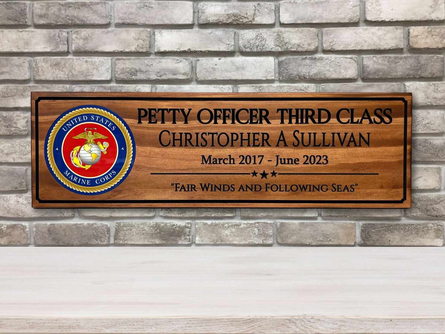 Marine Retirement Gift