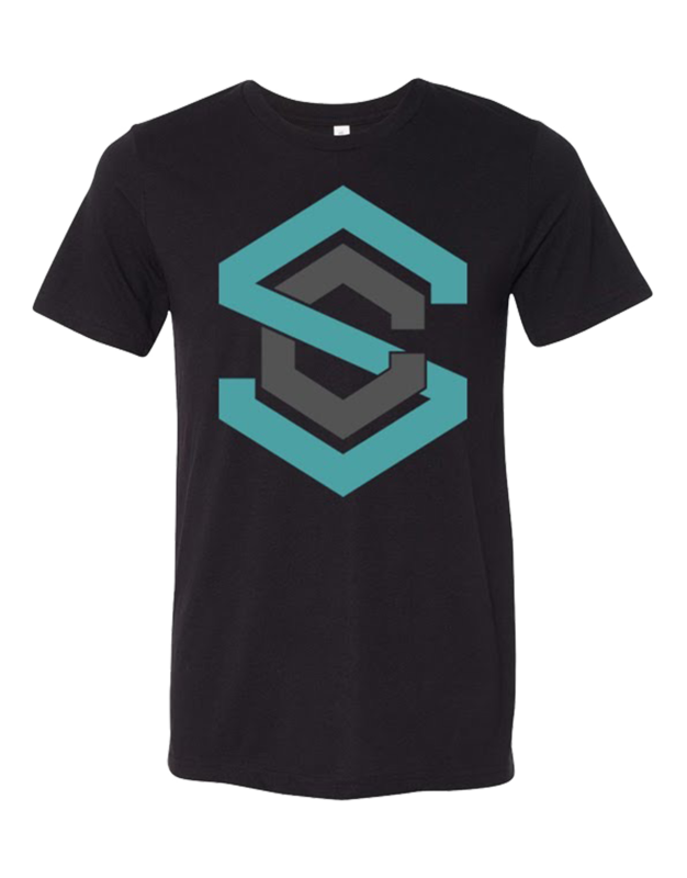 Black Tee with SC Logo
