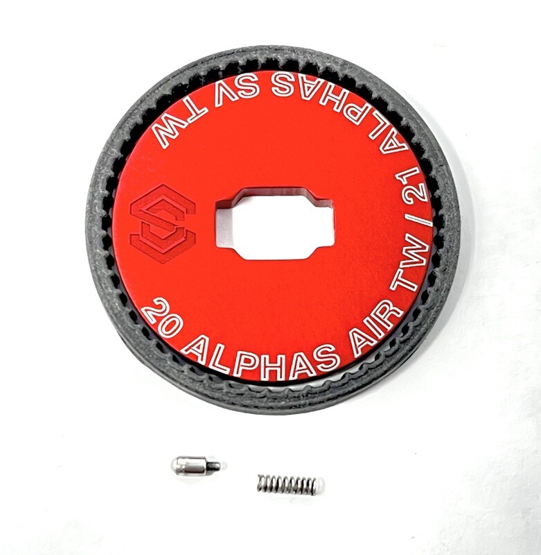 DAIWA 20 ALPHAS AIR TW / ALPHAS 21 SV TW