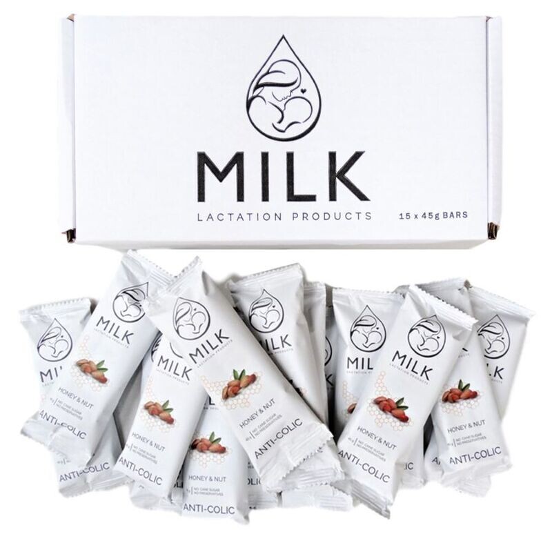 15x Honey &amp; Nut Milk Lactation Bars