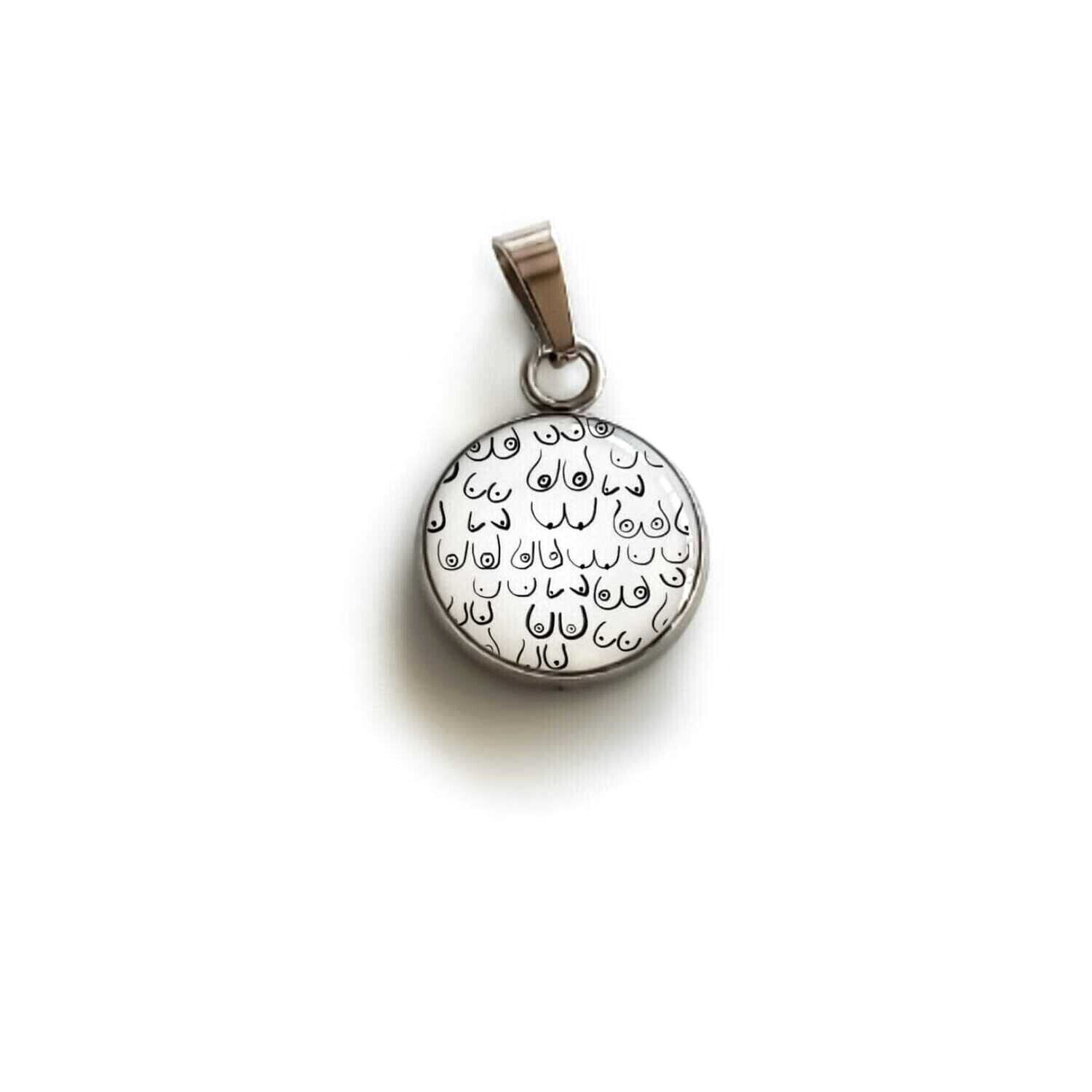 Boobies pendant