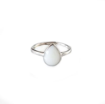 Drop shaped breast milk ring