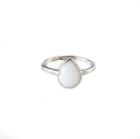 Drop shaped breast milk ring
