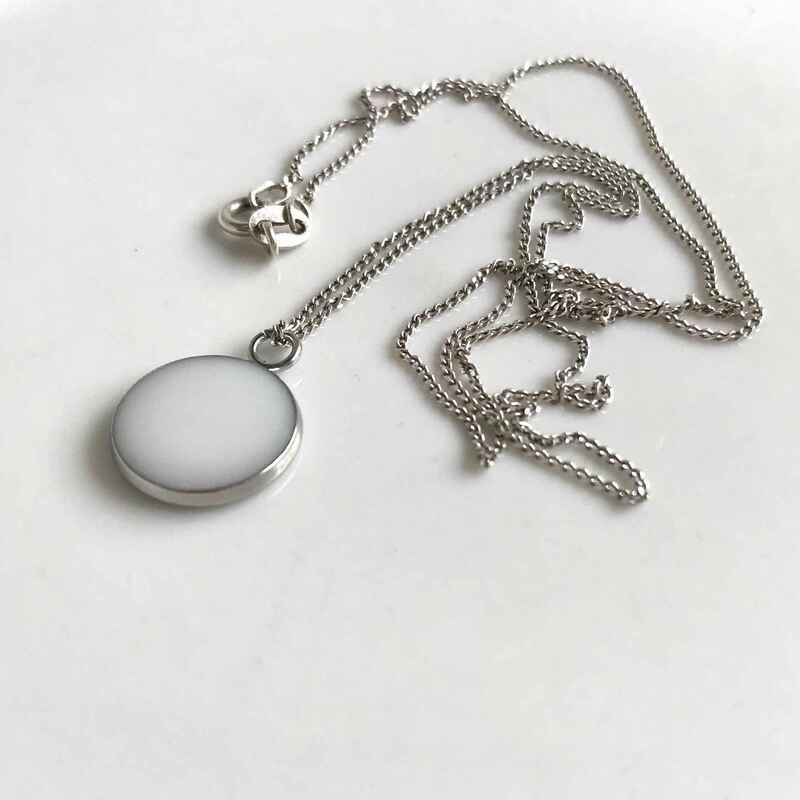 Necklace breast milk pendant only