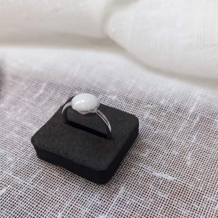 Circular breast milk ring